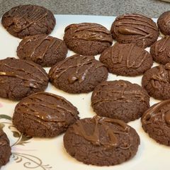 A picture of Nutella cookies🍪🍪🍪.