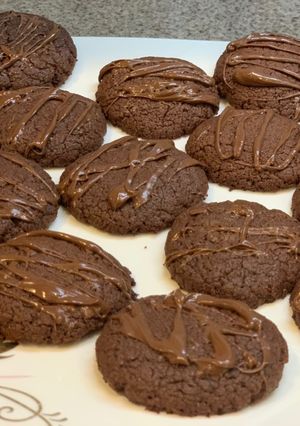 A picture of Nutella cookies🍪🍪🍪.