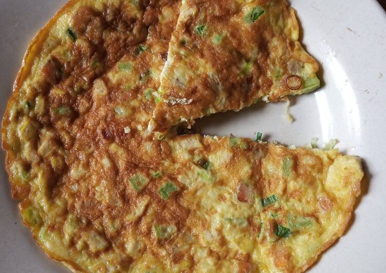 Resep masakan Telur Dadar Bonggol Brokoli | Cara Bikin Telur Dadar Bonggol Brokoli Yang Enak Banget