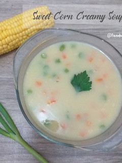 Foto resep Sup krim jagung manis