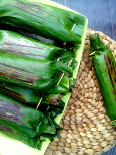 Foto resep Nasi bakar teri
