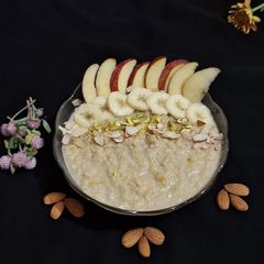 A picture of Kodo millet porridge.