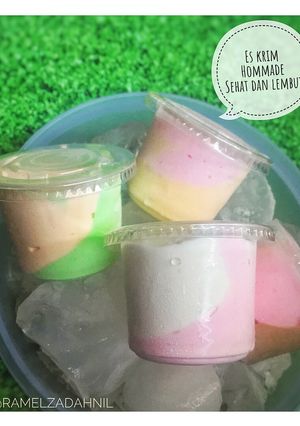 Foto resep Es krim Lembut dan enak
