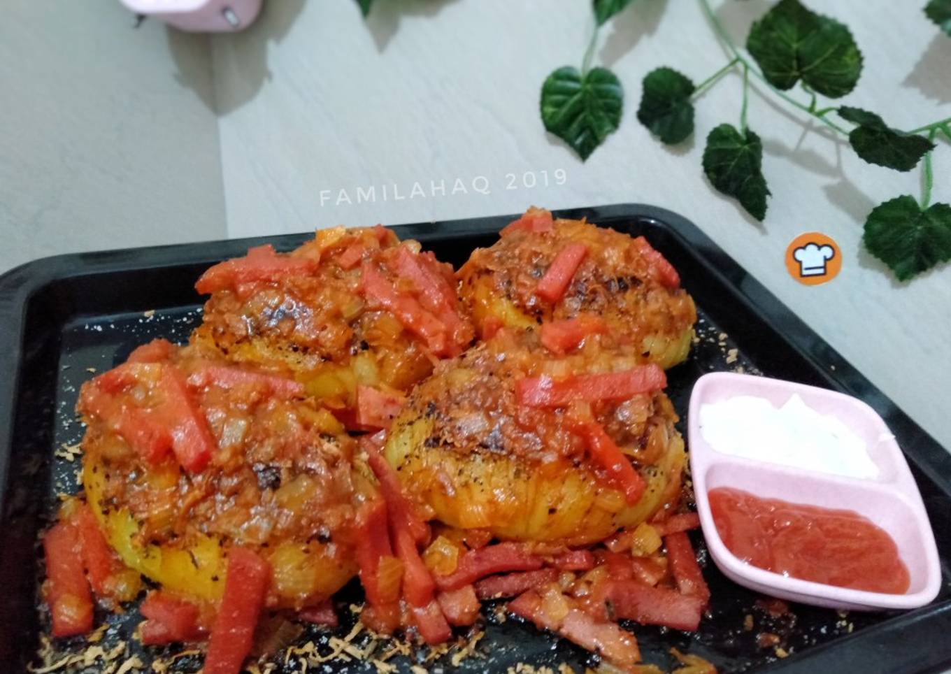 Bake Potato Bolognese Cheese