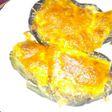 Berenjena de carne y cheddar