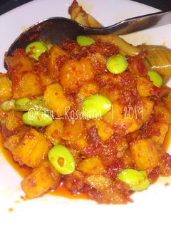 Foto resep Sambal Goreng Kentang Pete