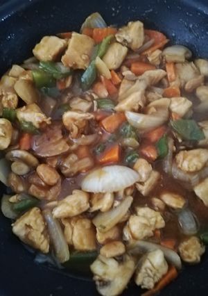 Foto principal de Pollo con almendras estilo chino