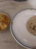 Matar pulao and aloo gosht