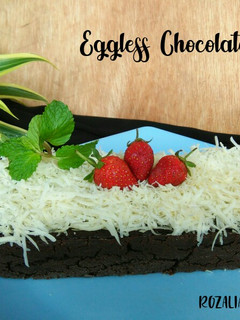 Foto resep Eggless Chocolate Cake
