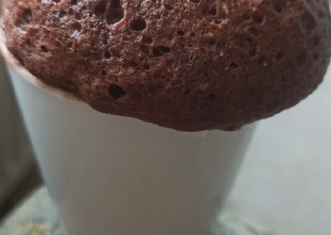 Mug cake au chocolat