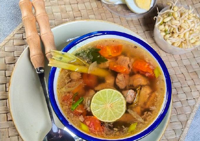 Cara Gampang Menyiapkan Soto Daging bening, Bisa Manjain Lidah