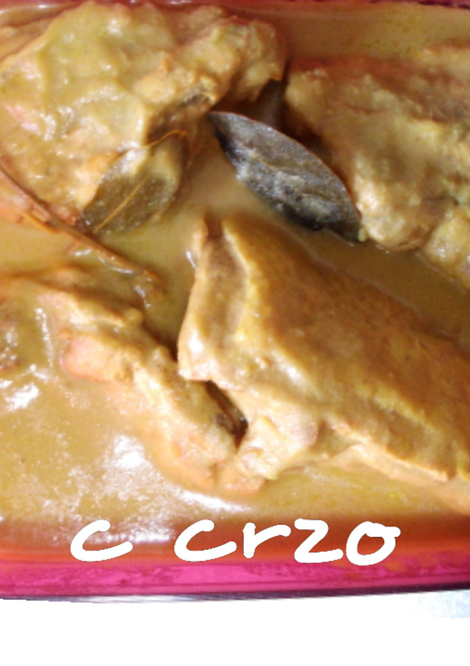 Una foto de Pollo con membrillo y cúrcuma