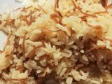 Arroz blanco con fideos finos