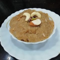 A picture of Ashtami Pujan Prashad.