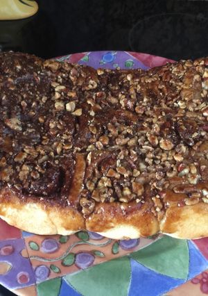 A picture of Sticky buns.