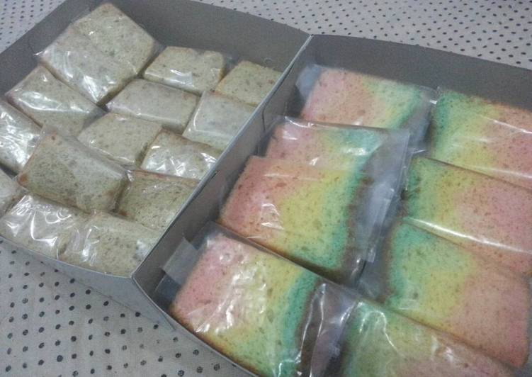 CHIFFON cake rainbow
