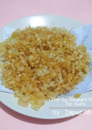 Foto resep Crunchy Tempura Flakes for Sushi (Kremesan untuk Sushi)
