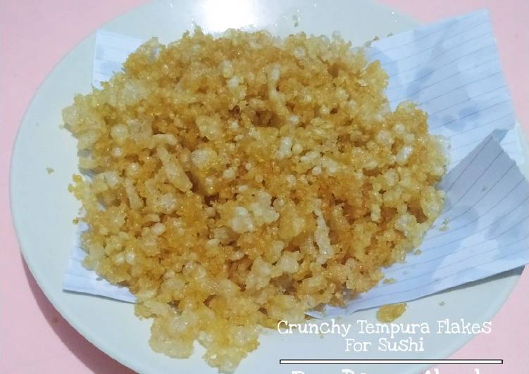 Resep Crunchy Tempura Flakes for Sushi (Kremesan untuk Sushi) oleh