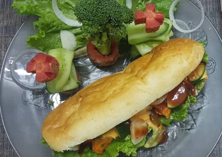 Simple Way to Make Favorite Barbecue sub