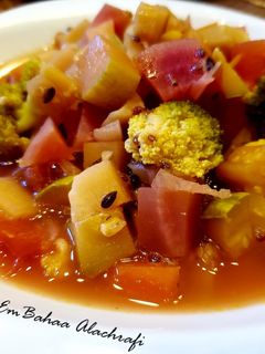 صورة لوصفة شوربة خضار صحية