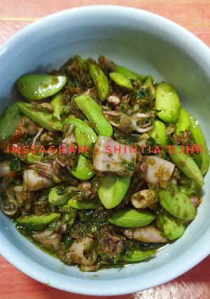 Foto resep Cumi asin pete lado ijo