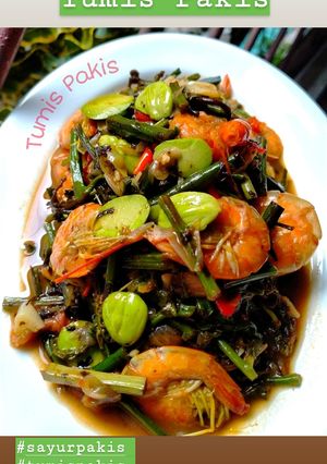 Foto resep Tumis Sayur Pakis