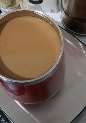 Foto resep Iced Butterscotch Aren Latte ☕