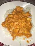 Chicken tika masala (comida india)