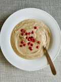 Warming Lotus root white stew. (Gluten free & Vegan)