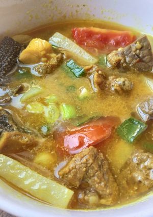 Foto resep Soto jeroan sapi (dengan santan)