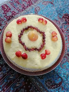 عکسی از دستور کیک کشمش و گردو