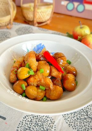 Hình của món Thịt Kho Hạt Dẻ.