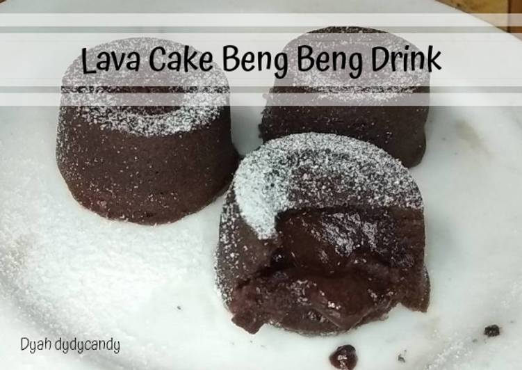 Resep Lava Cake Beng Beng Drink Oleh Dyah Dydycandy Cookpad