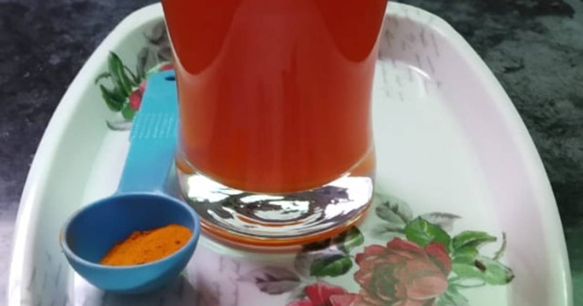 Falguni Chauhan ( The 🏡 Chef ) દ્વારા રેસીપી ટરમરિક ડ્રીંક વોટર