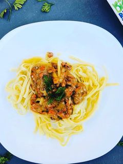 5 perces carbonara (vegán) recept fotója