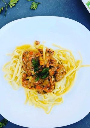 5 perces carbonara (vegán) recept fotója