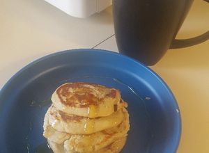 Una foto de Hotcake de banana