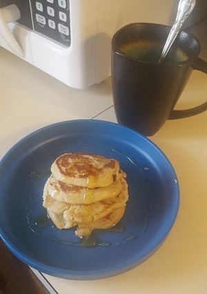 Una foto de Hotcake de banana