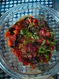 Lal saag tomato curry