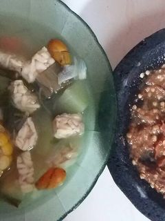 Foto resep Sayur Asem dan Sambel Terasi