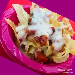 A picture of Whosayna’s Nachos.