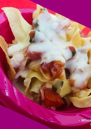 A picture of Whosayna’s Nachos.