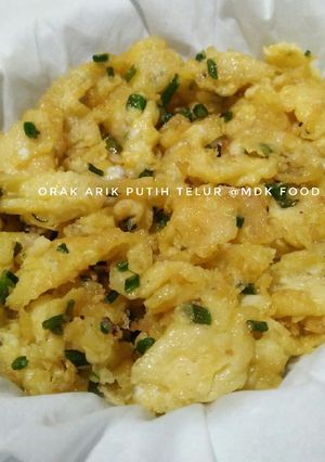 Foto resep Orak arik putih telur