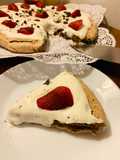 كيك البفالوفا بالشوكولاتة (كيتو)Pavlova