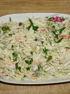 Una foto de Ensalada de repollo