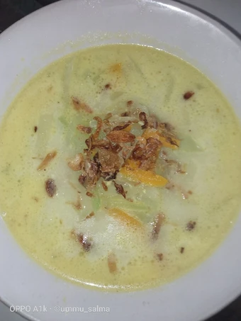 Easy Way Make Lodeh labu siam the Can Spoil the Tongue So Delicious