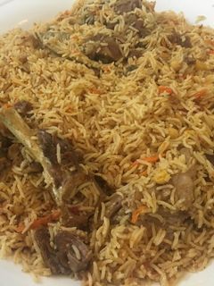 صورة لوصفة الأرز البخاري