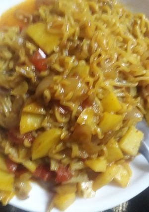 A picture of Veg meggi.