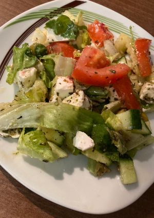Görög saláta recept fotója