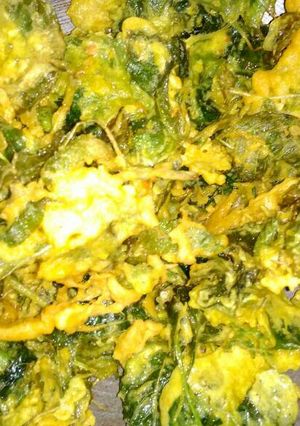 Foto resep Peyek bayam kriuk